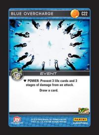 dragonball z perfection blue overcharge foil