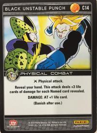 dragonball z perfection black unstable punch