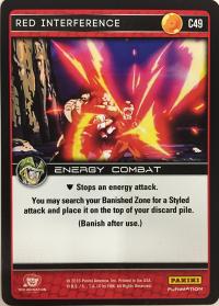 dragonball z perfection red interference foil