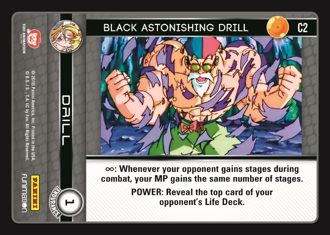 Black Astonishing Drill (FOIL)