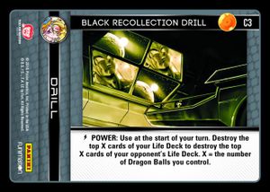 Black Recollection Drill (FOIL)