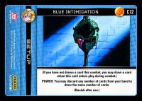 dragonball z vengeance blue intimidation