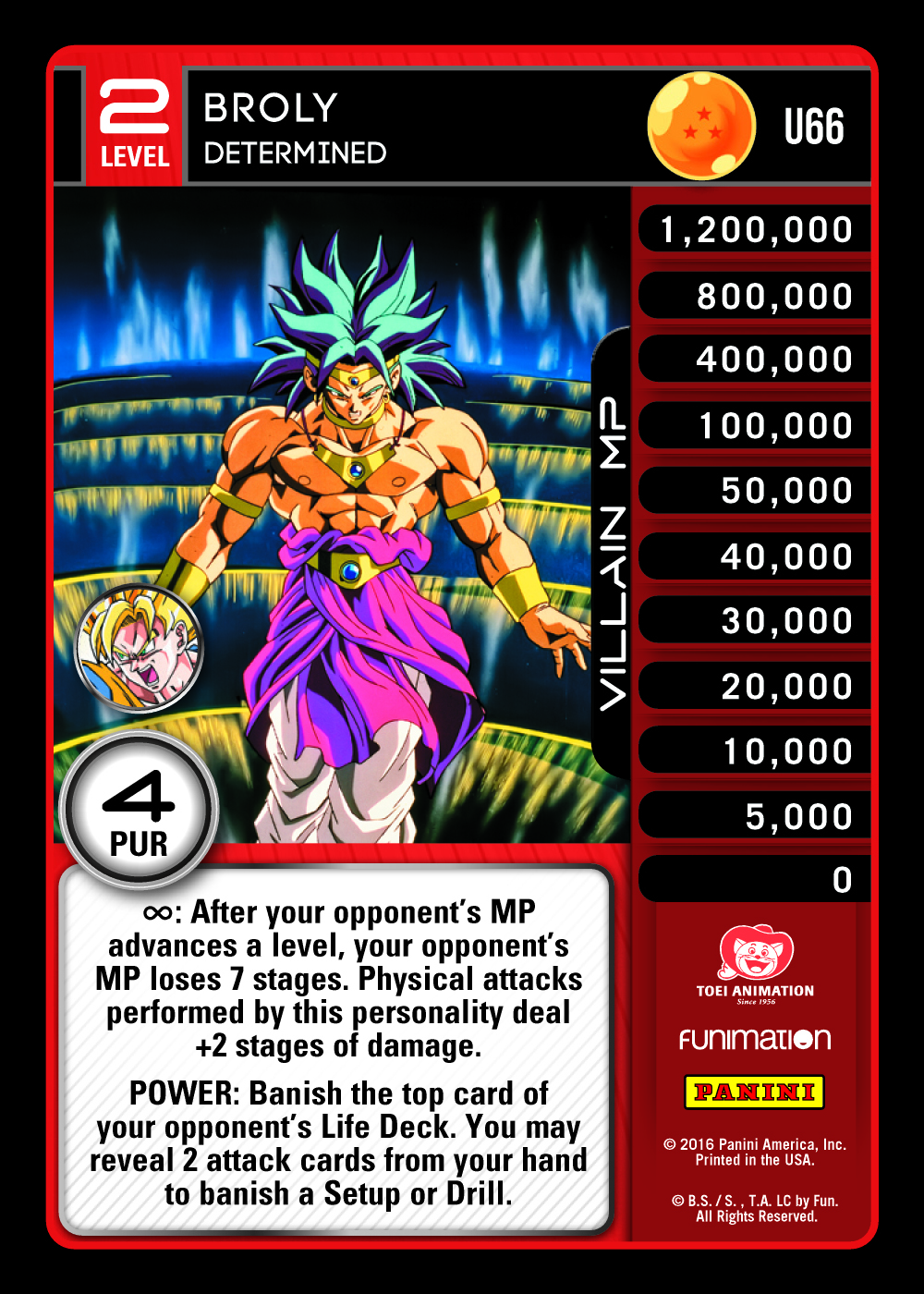 Broly - Determined (FOIL)