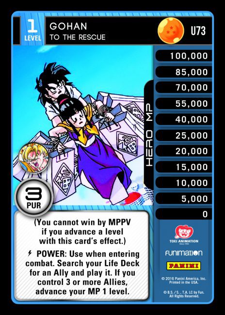 Gohan - To the Rescue (FOIL)