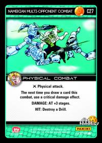 dragonball z vengeance namekian multi opponent combat foil