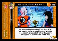 dragonball z vengeance orange welcoming drill foil