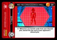 dragonball z vengeance red reconnaissance drill foil