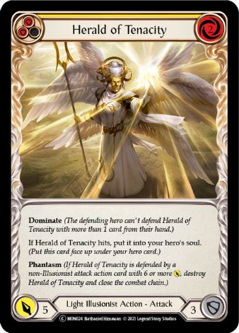 Herald of Tenacity (Yellow) - MON