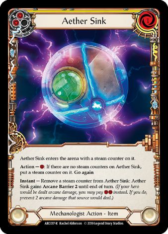Aether Sink - ARC017 - 1st edition Foil