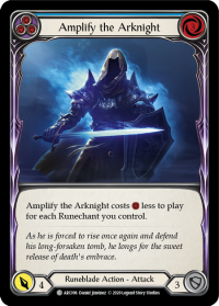 flesh and blood arcane rising unlimited amplify the arknight blue arc