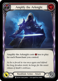 flesh and blood arcane rising unlimited amplify the arknight red arc