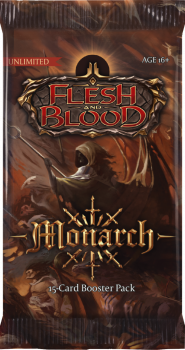 flesh and blood flesh blood booster packs flesh blood monarch unlimited booster pack version 2