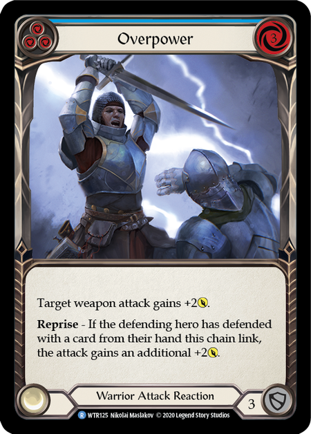 Overpower (Blue) (FOIL)