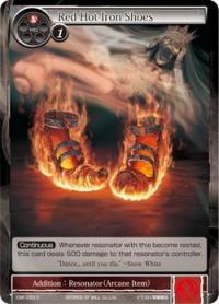 force of will crimson moons fairy tale red hot iron shoes