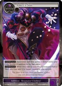 force of will the castle of heaven and the two towers joker s suit