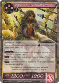 force of will the milennia of ages susanowo the ten fist sword foil