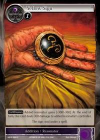 force of will the moon priestess returns yellow sign