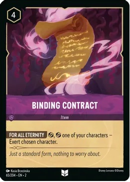 Binding Contract