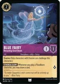 lorcana rise of the floodborn blue fairy rewarding good deeds