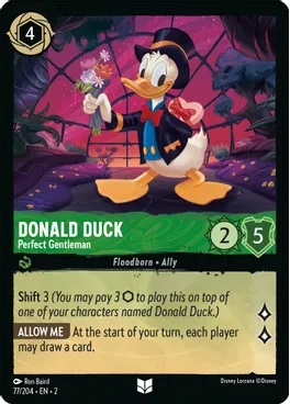 Donald Duck - Perfect Gentleman