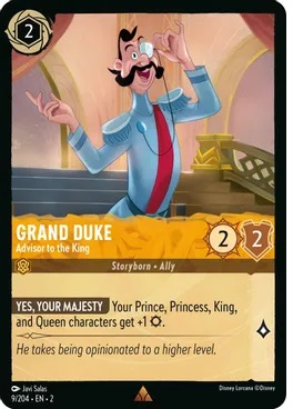 Grand Duke - Advisor to the King