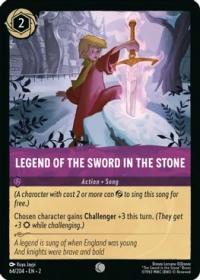 lorcana rise of the floodborn legend of the sword in the stone