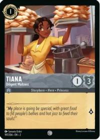 lorcana rise of the floodborn tiana diligent waitress