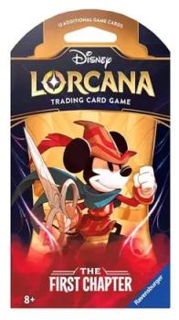 lorcana disney lorcana booster packs the first chapter sleeved booster pack