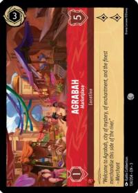 lorcana into the inklands agrabah marketplace