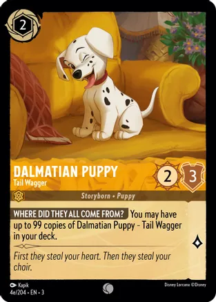 Dalmatian Puppy - Tail Wagger (4e-204)