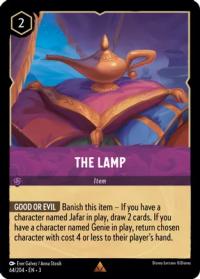 lorcana into the inklands the lamp foil