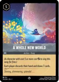 lorcana the first chapter a whole new world foil