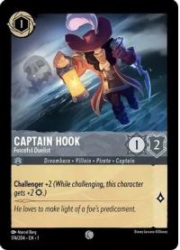 lorcana the first chapter captain hook forceful duelist