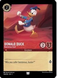 lorcana the first chapter donald duck boisterous fowl foil