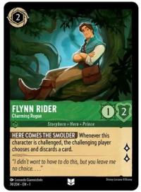lorcana the first chapter flynn rider charming rogue