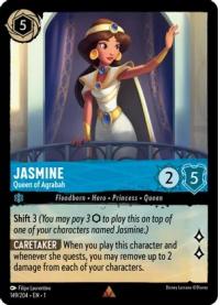 lorcana the first chapter jasmine queen of agrabah