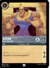 lorcana the first chapter kronk right hand man