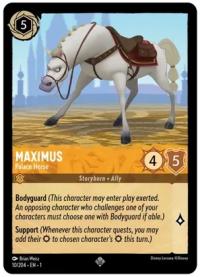 lorcana the first chapter maximus palace horse