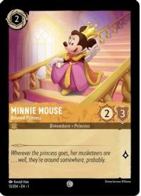 lorcana the first chapter minnie mouse beloved princess