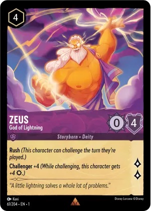 Zeus - God of Lightning