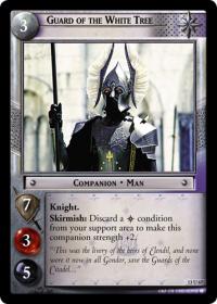 lotr tcg bloodlines guard of the white tree