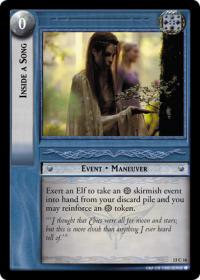 lotr tcg bloodlines inside a song