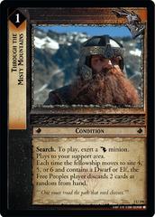 lotr tcg fellowship of the ring through the misty mountains