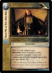 lotr tcg realms of the elf lords trust me as you once did