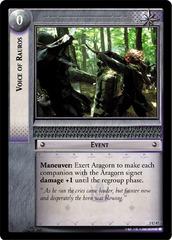 lotr tcg realms of the elf lords voice of rauros
