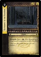 lotr tcg the two towers gathering to the summons