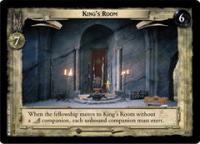 lotr tcg the two towers king s room