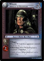 lotr tcg the two towers weland smith of the riddermark