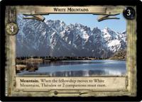 lotr tcg the two towers white mountains