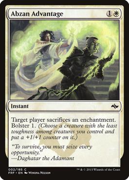 Abzan Advantage 2-185 (FOIL)